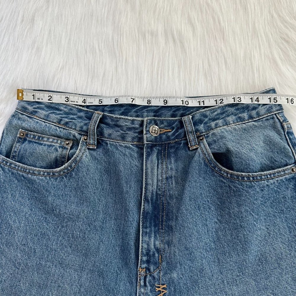Ksubi Chlo Jeans Wasted Young American High Waist Relaxed Tapered Ankle Size 30 - Picture 9 of 15